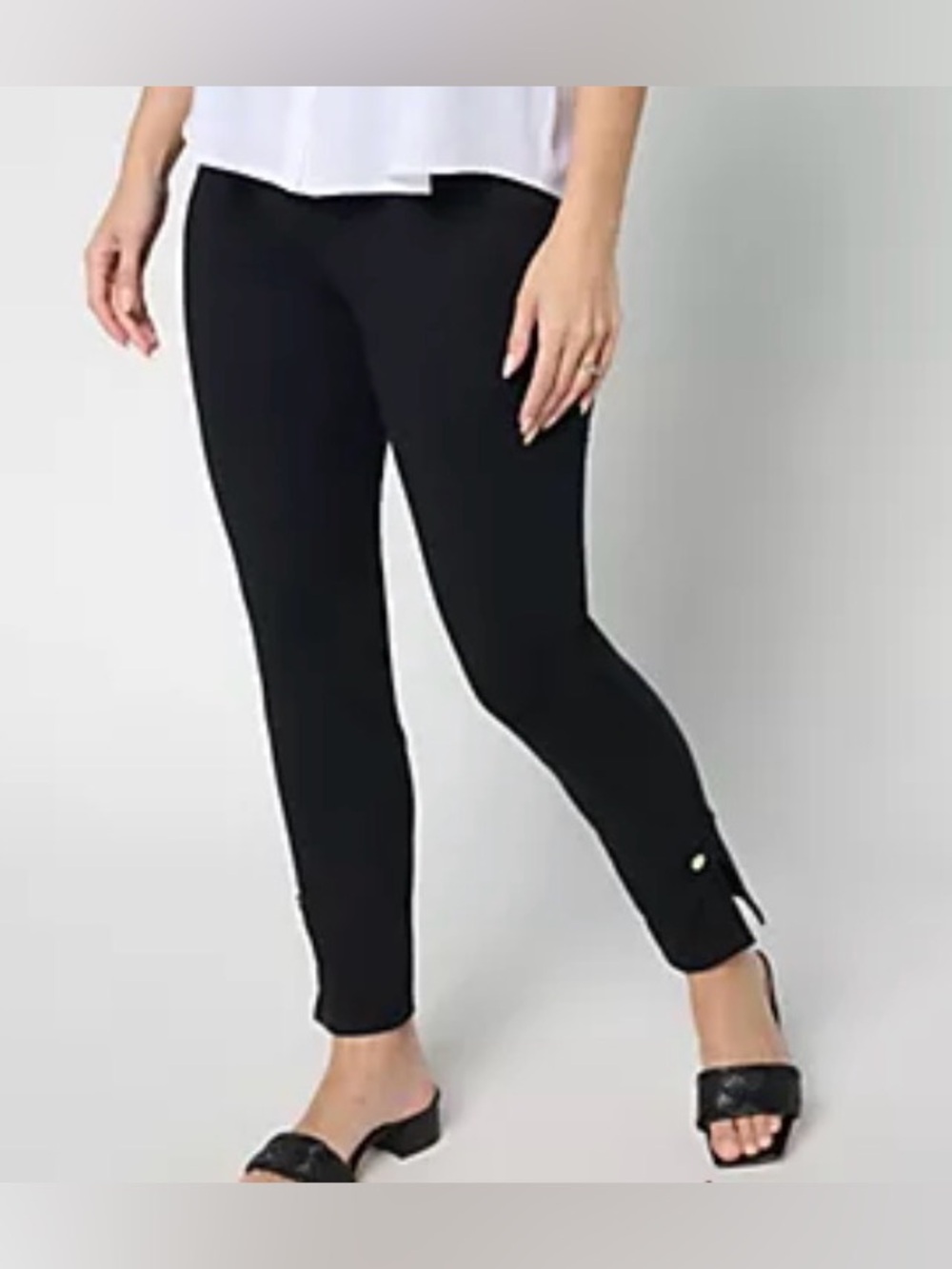 New QVC Wicked by Women with Control Regular Slim Leg Ankle Pants / Size 1X